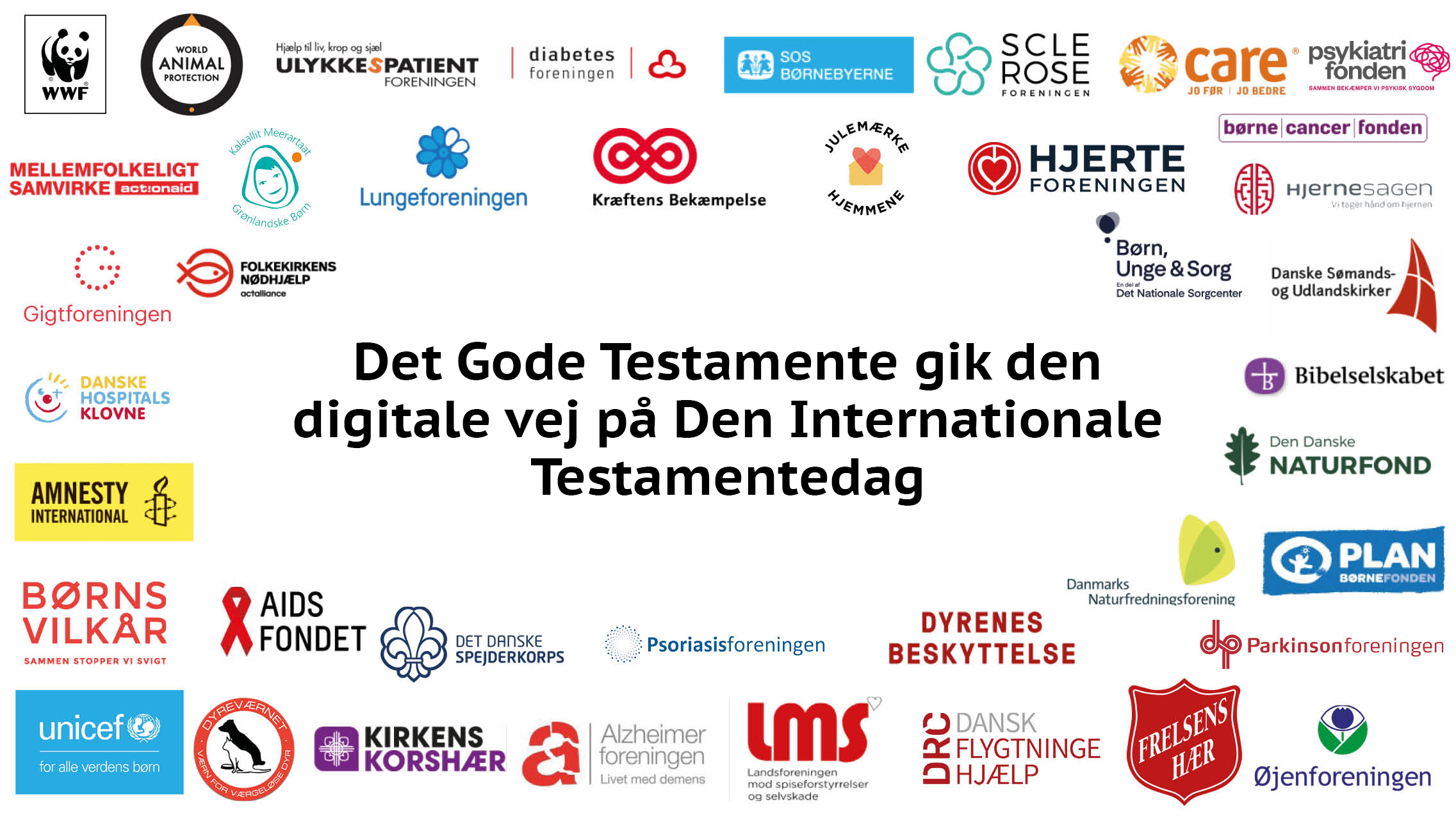 Det gode testamente viser samarbejdspartnere